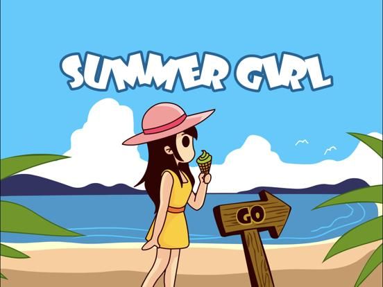 Summer girl game screenshot
