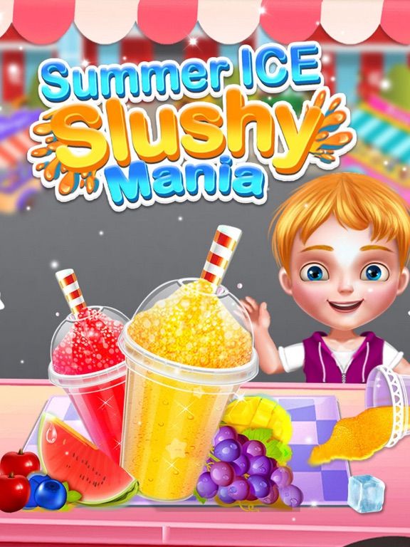 Summer Ice Slushy Mania game screenshot