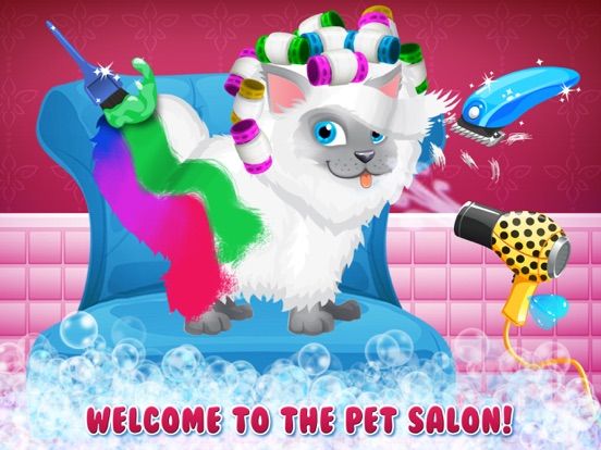 Sunnyville Fluffy Salon game screenshot
