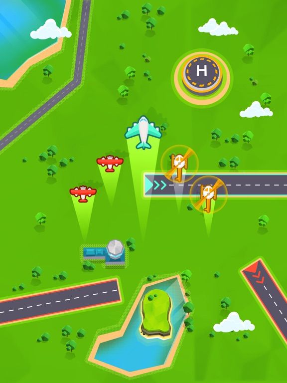 Super AirTraffic Control game screenshot
