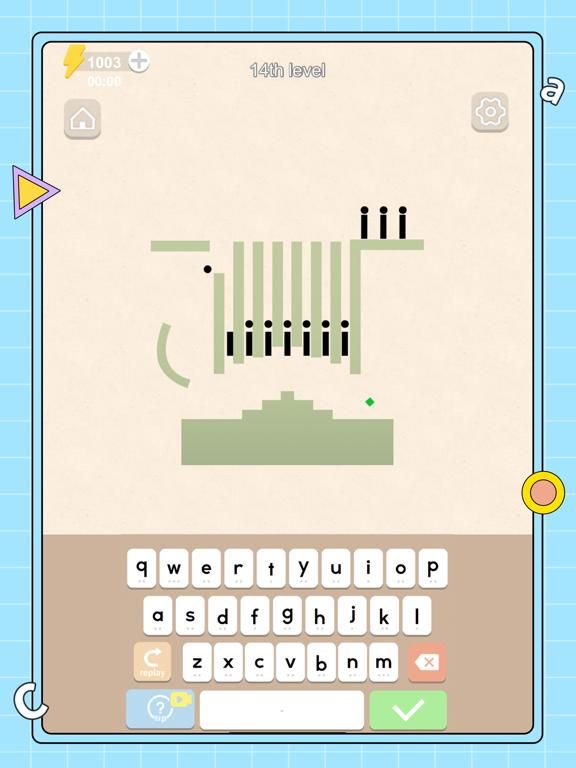 Super Letters game screenshot
