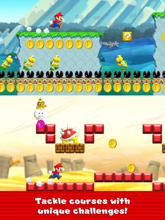 Super Mario Run App Screenshot