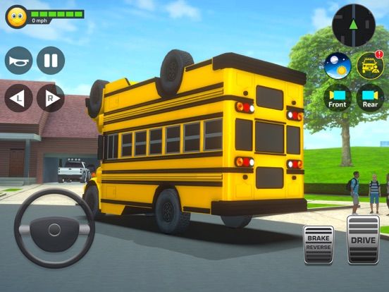 Super School Driver game screenshot