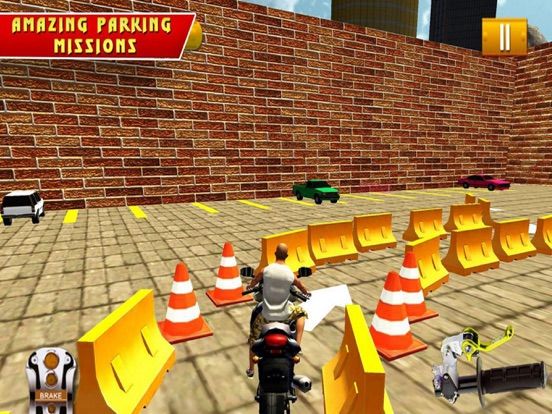 SuperBike Stunt Drive: Parking game screenshot