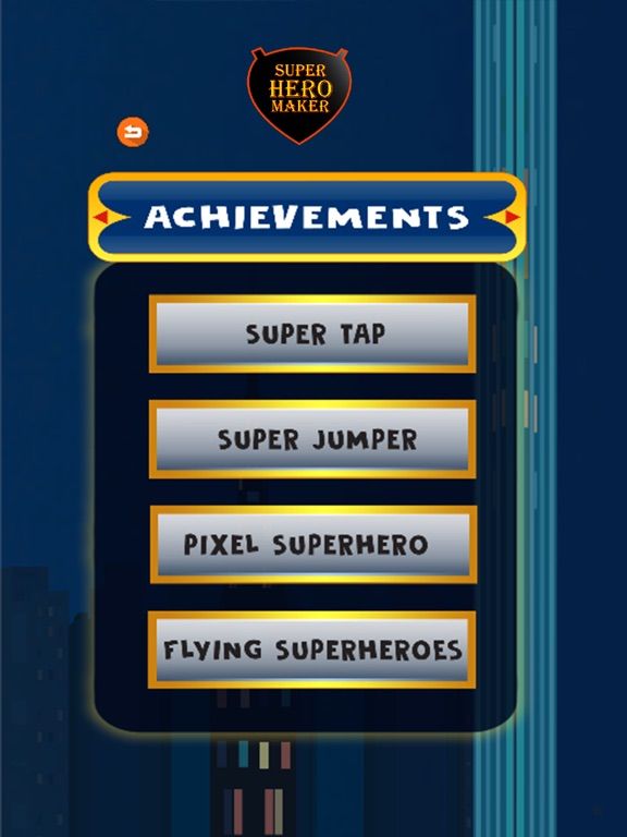Superhero Maker App Screenshot