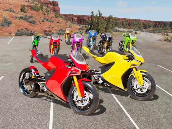 Superhero Moto Stunts Racing game screenshot