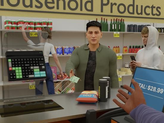 Supermarket Manager Simulator game screenshot