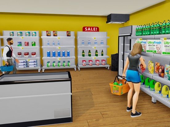 Supermarket Simulator Game 3D game screenshot