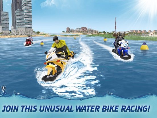 Surfing Bike Water Wave Racing game screenshot