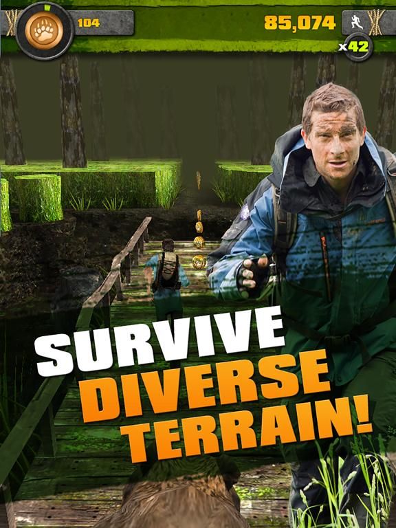 Survival Run with Bear Grylls game screenshot