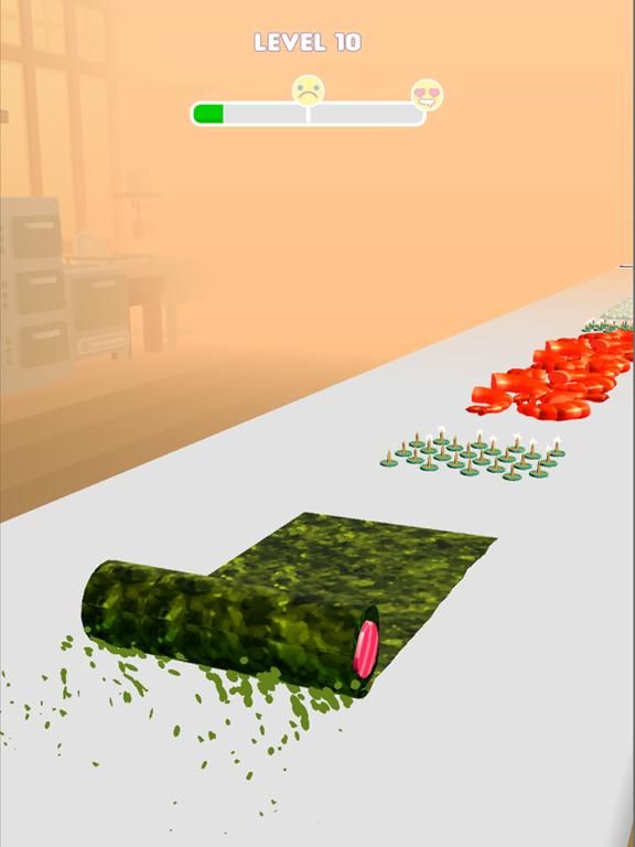 Sushi Roll 3D game screenshot
