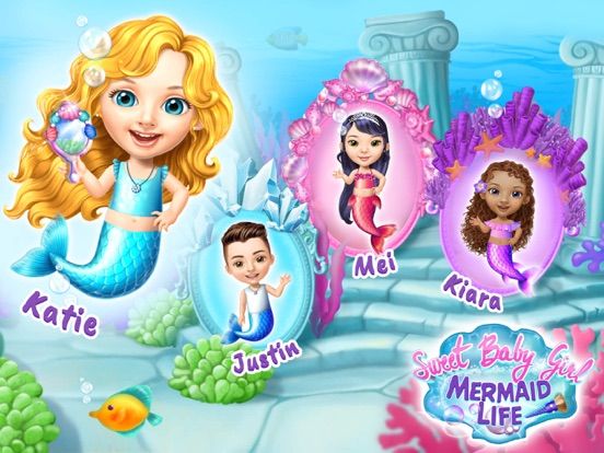 Sweet Baby Girl Mermaid Life game screenshot