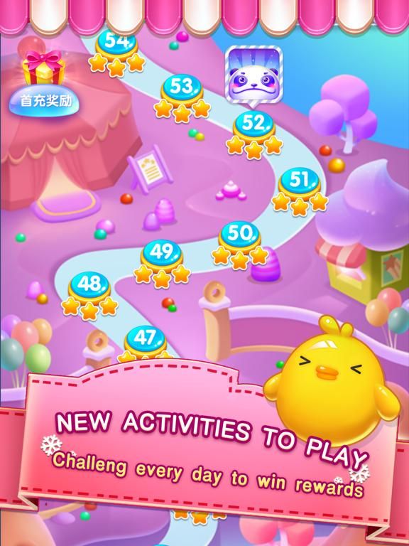 Sweet Candy Blast-love crush App Screenshot