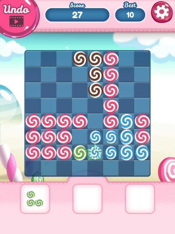 Sweet Candy Blocks game screenshot