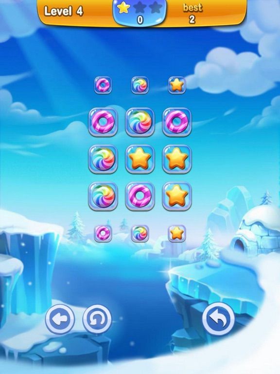 Sweet Candy Ice Land game screenshot