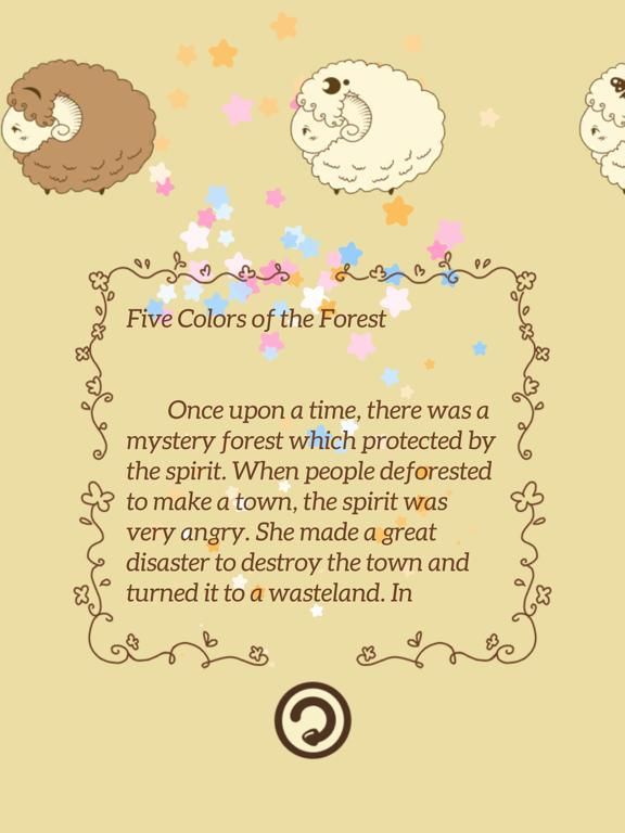 Sweet Dream Journey Fairy tale App Screenshot