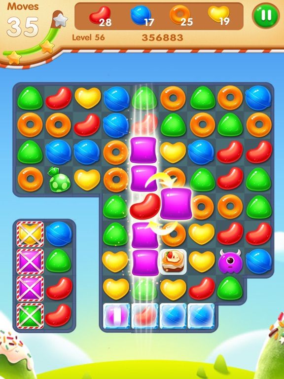 Sweet Fever Candy game screenshot
