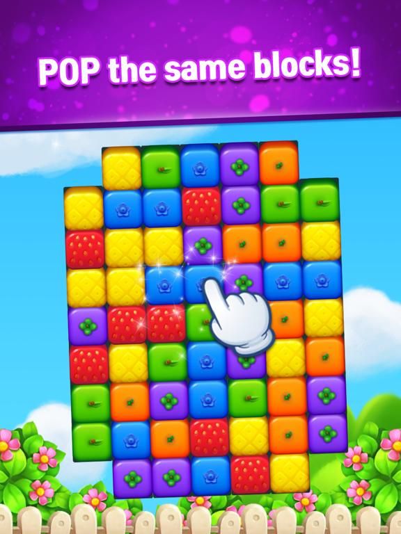 Sweet Garden Blast App Screenshot