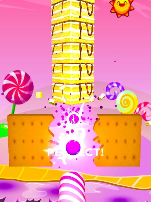Sweet Smash : Hit the Stack! App Screenshot