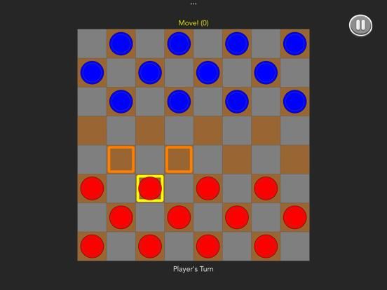 Swiftly Checkers game screenshot