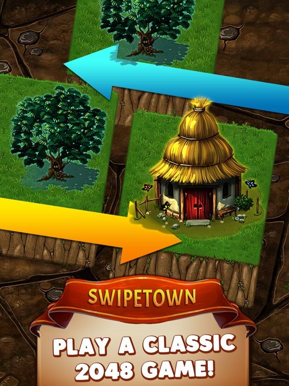 Swipetown! City Builder Puzzle App Screenshot