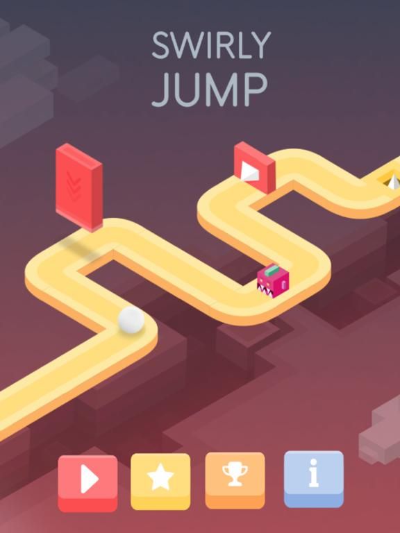 Swirly Jump game screenshot