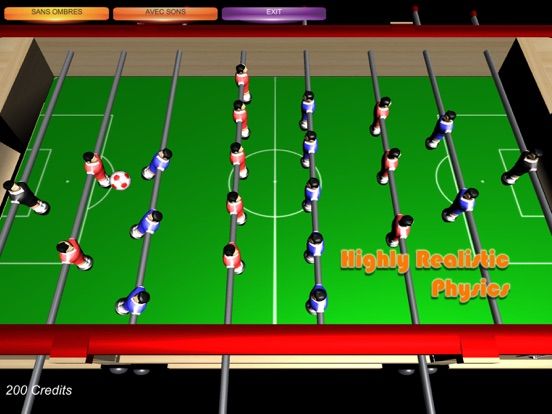 Table Soccer Foosball Pro game screenshot