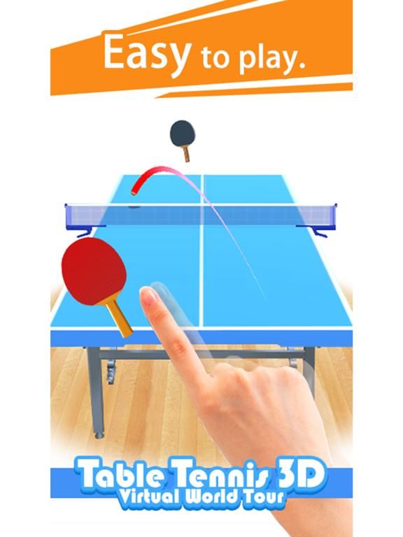 Table Tennis 3Ｄ game screenshot