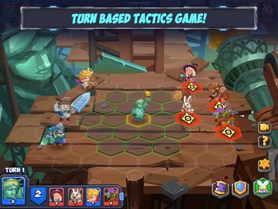 Tactical Monsters Rumble Arena game screenshot