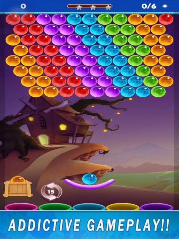 Taffy Bubble Shoot game screenshot