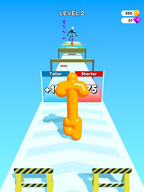 Tall Man Run game screenshot