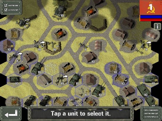 Tank Battle: East Front game screenshot