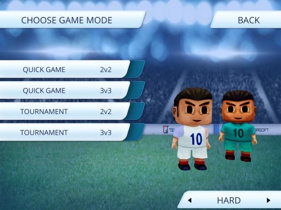 Tap Soccer game game screenshot