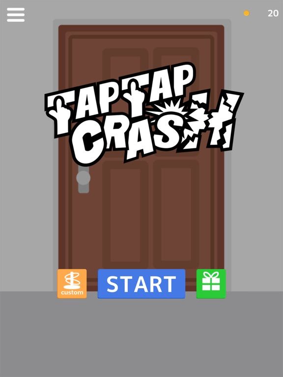 Tap Tap Crash App Screenshot