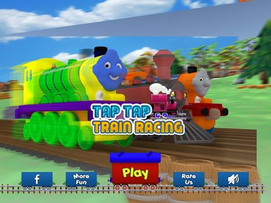 Tap Tap Train Racing Club App Screenshot