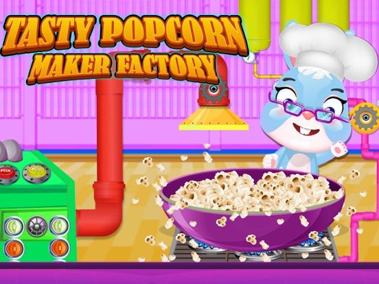 Tasty Popcorn maker factory game screenshot