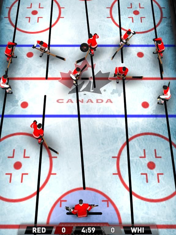 Team Canada Table Hockey game screenshot