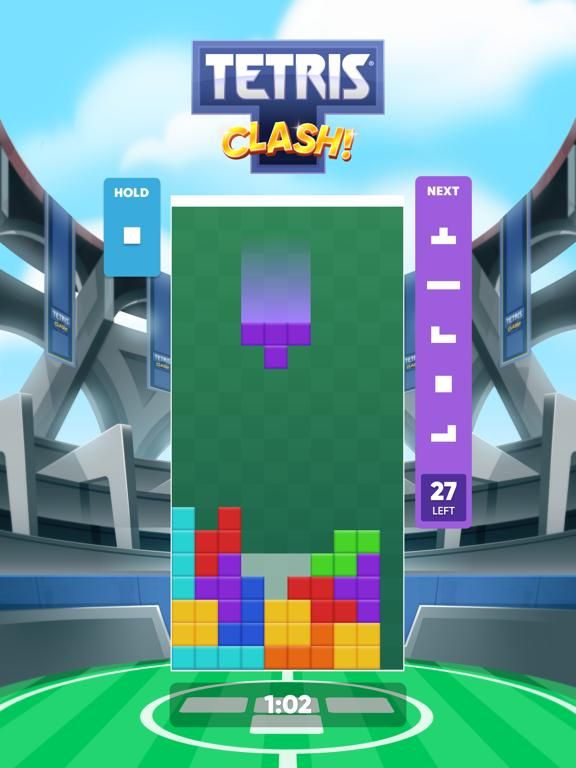 Tetris Clash game screenshot