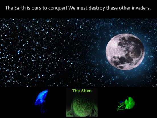 The Alien game screenshot