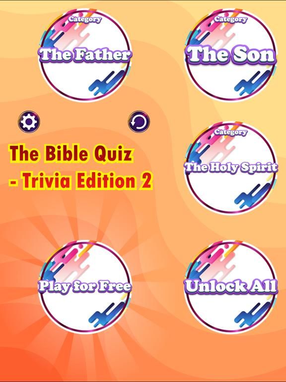 The Bible Quiz :- Edition 2 game screenshot