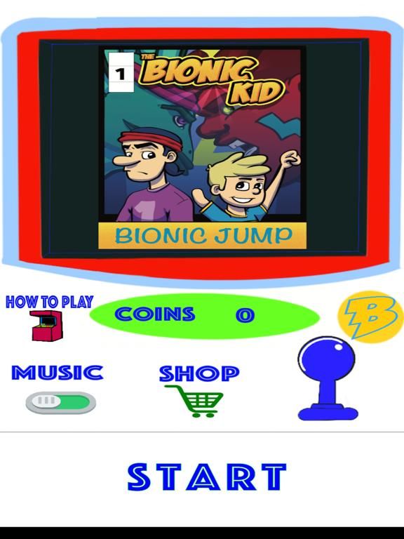 The Bionic Kid Jump App Screenshot