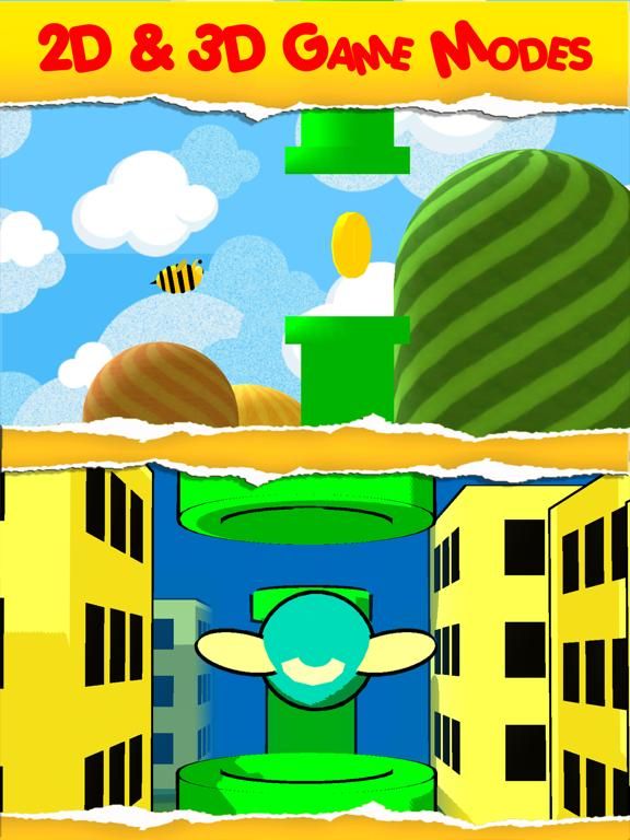 The Clumsy Bird game screenshot