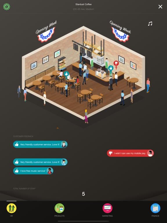 The Coffee Inc App Screenshot