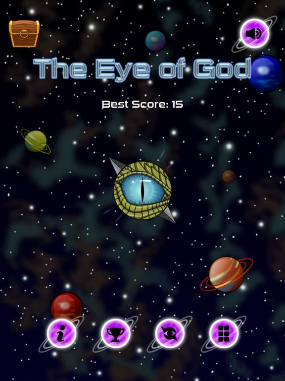 The Eye of God App Screenshot