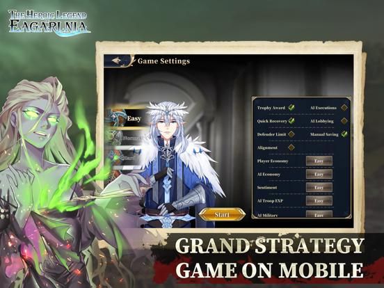The Heroic Legend of Eagarlnia game screenshot