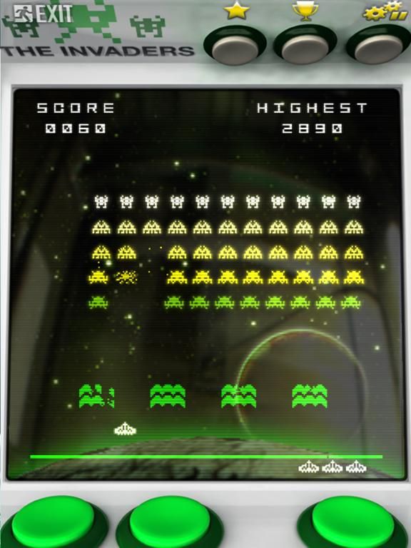 The Invaders game screenshot
