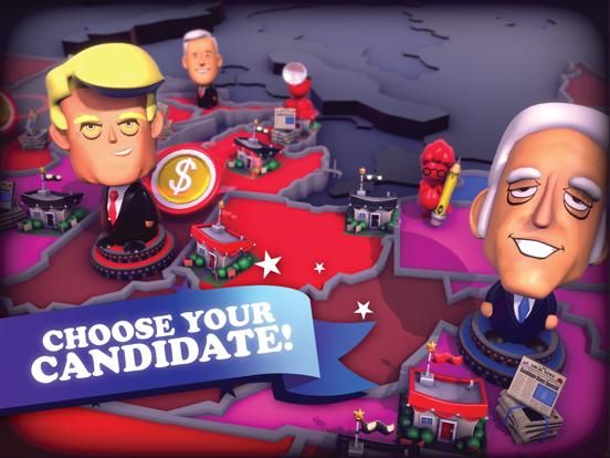 The Political Machine 2020 game screenshot