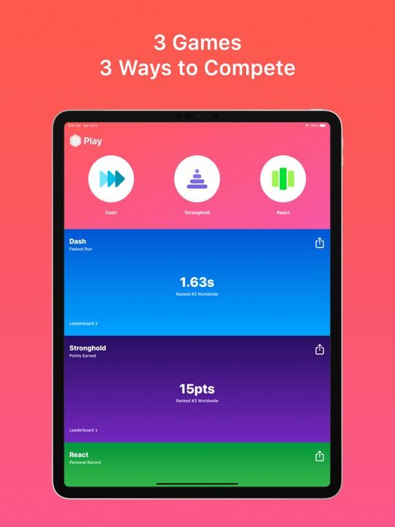 The Tapping Game App Screenshot