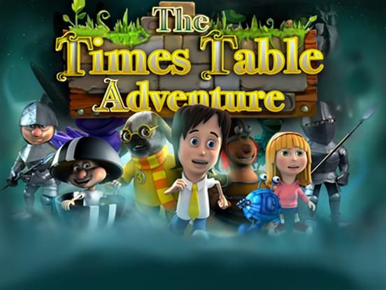 The Times Table Adventure game screenshot