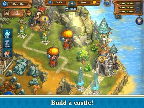 The Tribez & Castlez game screenshot